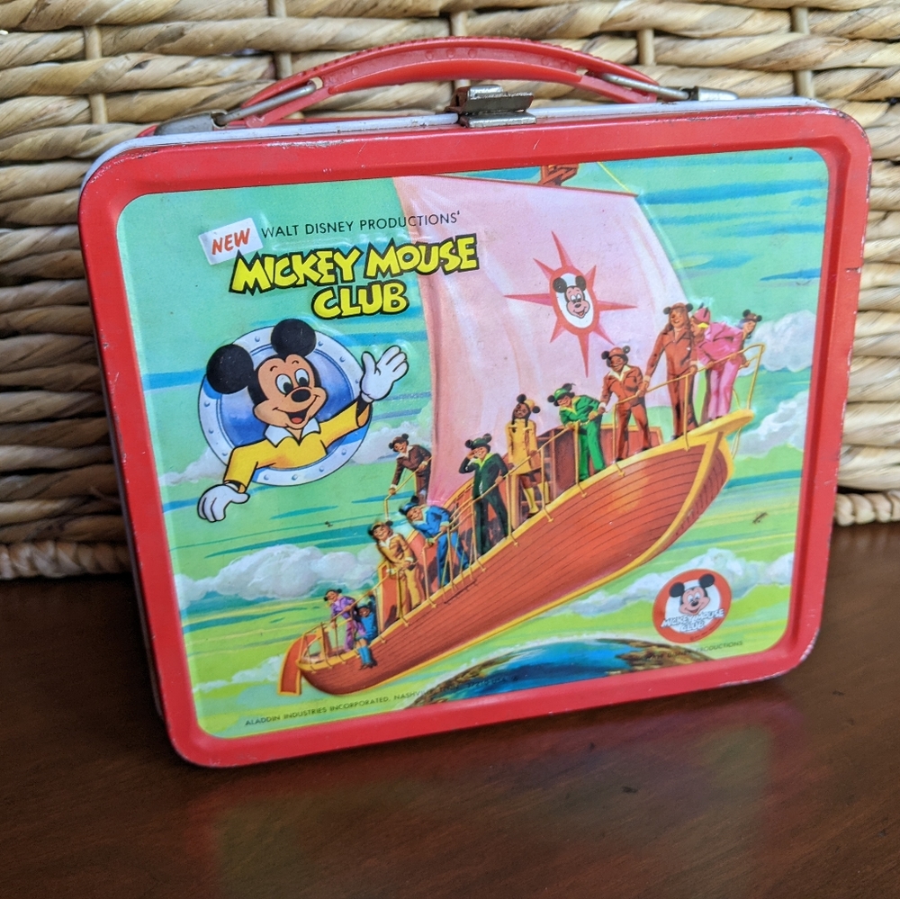 Vintage Mickey Mouse Club Lunchbox